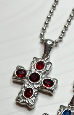 Silver Cross Necklace