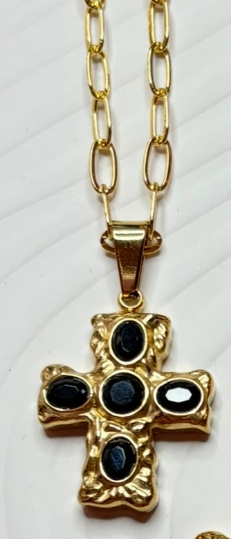 Gold Cross Necklace