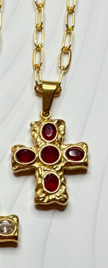 Gold Cross Necklace