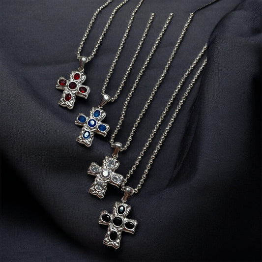 Silver Cross Necklace