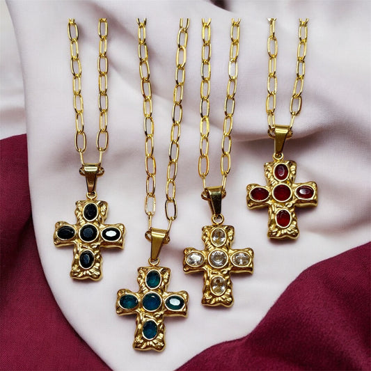 Gold Cross Necklace